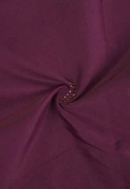 Jam Purple Arani Silk Sarees with Gold Zari Buttis (small Dots Or Motifs)