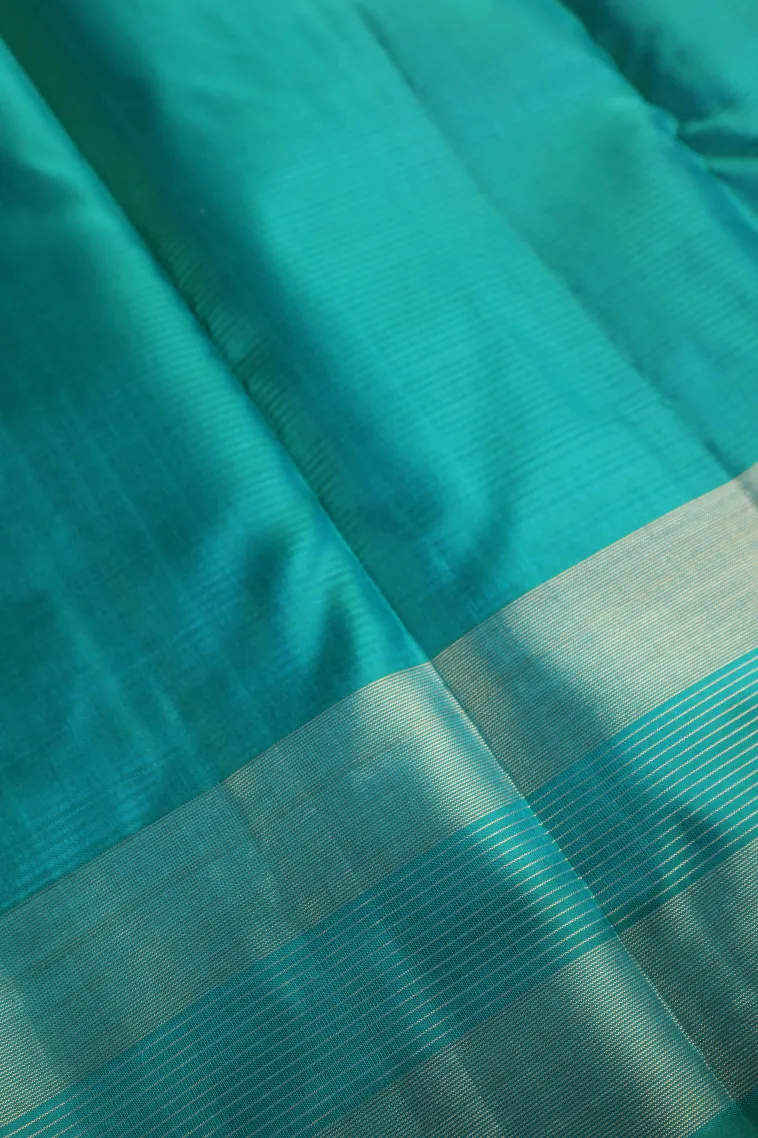 Bubble Purple Soft Silk Saree with Gold Zari Buttis (small Dots Or Motifs) view 3